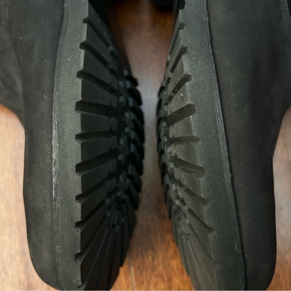 Blondo Val Waterproof Black Moto Boots with Faux Fur Lining and Buckles, Size 10 - Picture 12 of 16